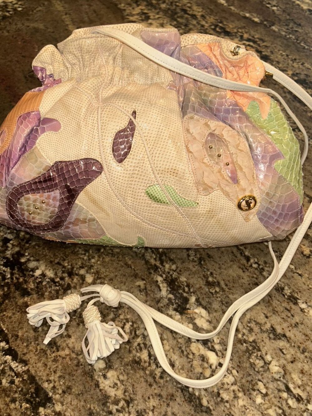 Vintage 1980s Carlo Fiori of Italy Handbag